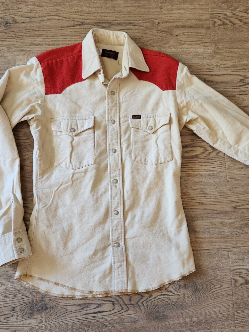 Vintage 70s/80s Wrangler South Western Cowboy Button Up